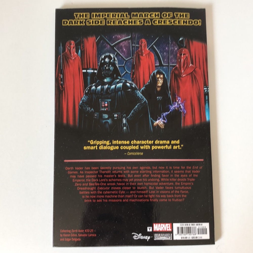 Star Wars: Darth Vader, Volume 4: End of Games by Kieron Gillen: Used - Picture 5 of 7